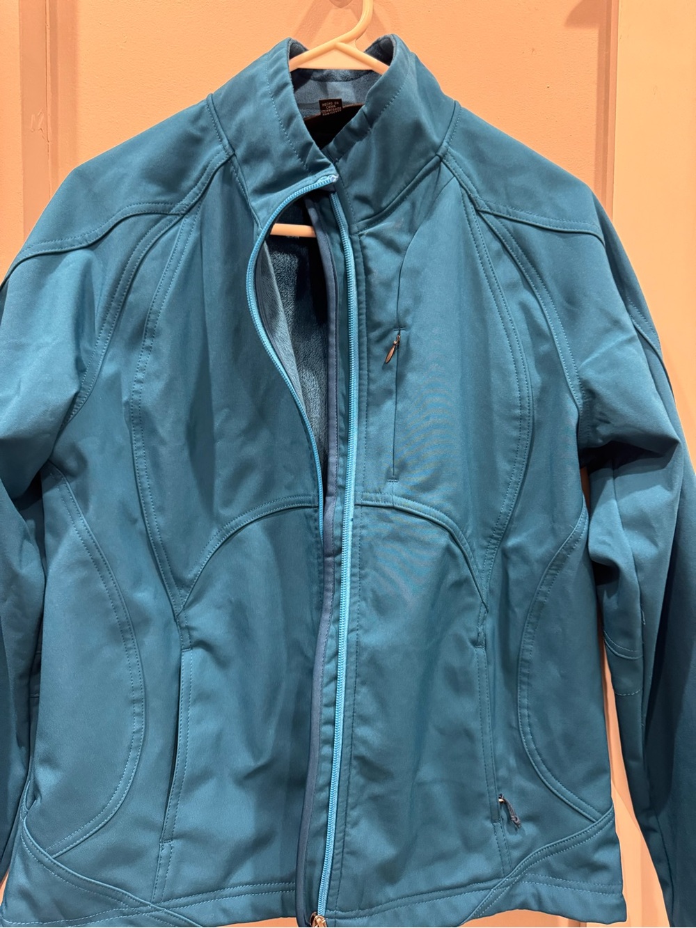 Women’s Blue Softshell Jacket